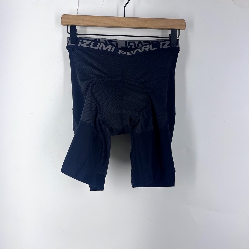 Pearl Izumi Mens Black Padded Cycling Liner Shorts Size Medium MTB Road Bike